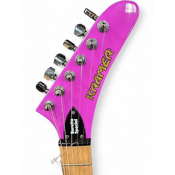 Used Kramer Baretta Special Purple Solid Body Electric Guitar