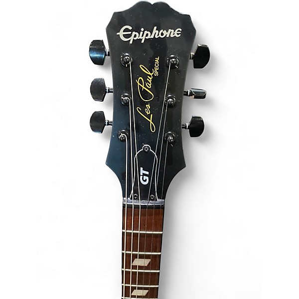 Used Epiphone Les Paul Special II Black Solid Body Electric Guitar