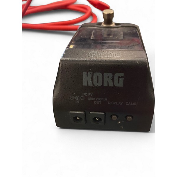 Used KORG PB01 Pitchblack Chromatic Tuner Pedal
