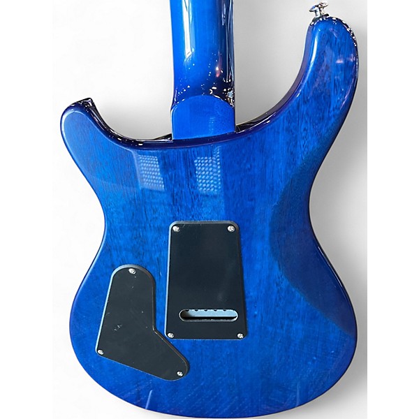 Used PRS SE Custom 24 Quilt Top Lake Blue Solid Body Electric Guitar
