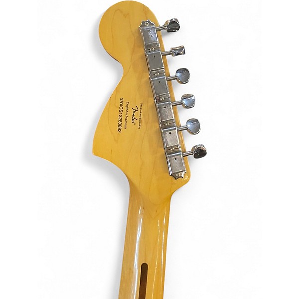 Used Squier Vintage Modified 70s Stratocaster 3 Tone Sunburst Solid Body Electric Guitar