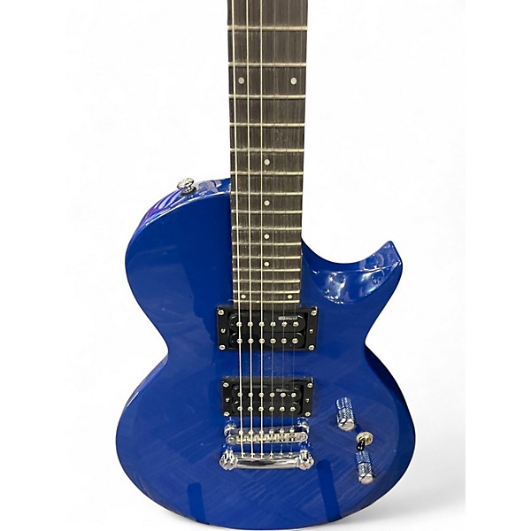 Used ESP LTD EC10 Blue Solid Body Electric Guitar