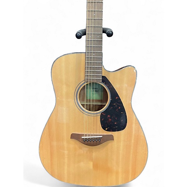 Used Yamaha FGX800C Natural Acoustic Electric Guitar