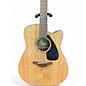 Used Yamaha FGX800C Natural Acoustic Electric Guitar