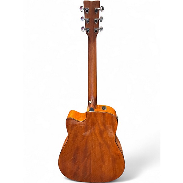 Used Yamaha FGX800C Natural Acoustic Electric Guitar