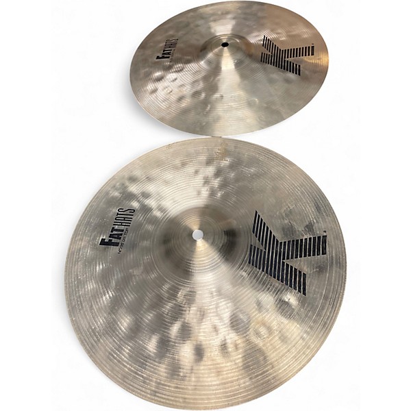 Used Zildjian 14in Fat Hats Pair Cymbal