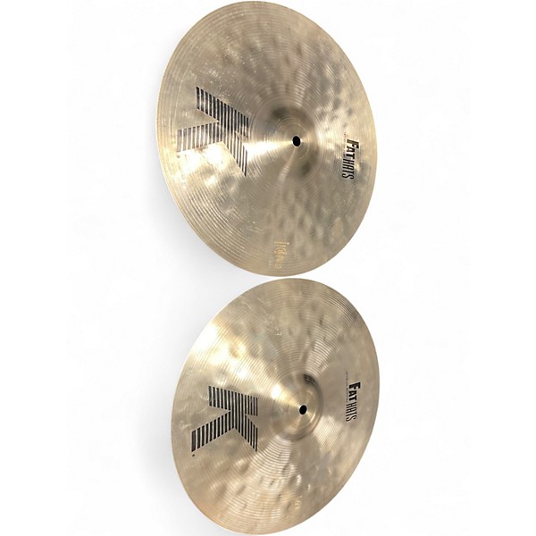 Used Zildjian 14in Fat Hats Pair Cymbal