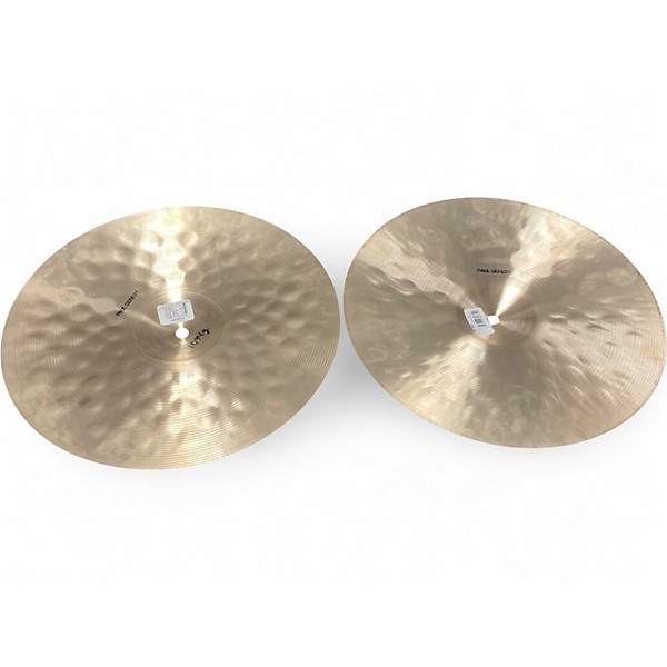 Used Zildjian 14in Fat Hats Pair Cymbal
