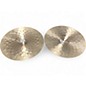 Used Zildjian 14in Fat Hats Pair Cymbal