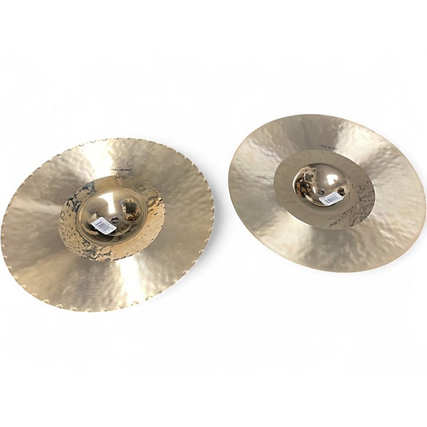 Used Zildjian 14in K Custom Hybrid Hi Hat Pair Cymbal