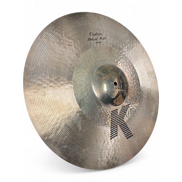 Used Zildjian 21in K Custom Hybrid Ride Cymbal