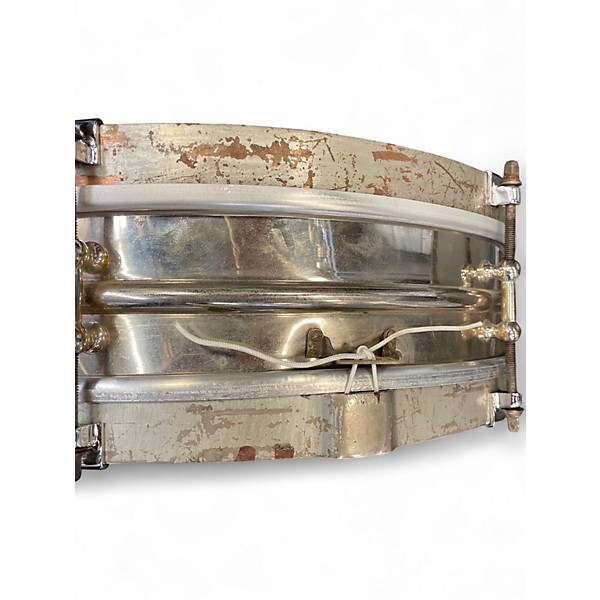 Used Ludwig 15X4.5 1910S NICKEL OVER BRASS Silver Drum