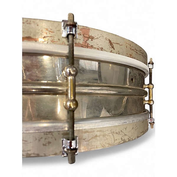 Used Ludwig 15X4.5 1910S NICKEL OVER BRASS Silver Drum