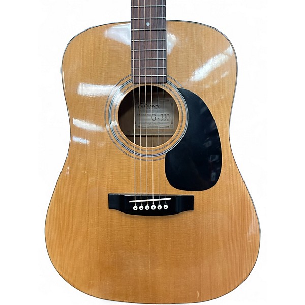Used Takamine G-330 Natural Acoustic Guitar