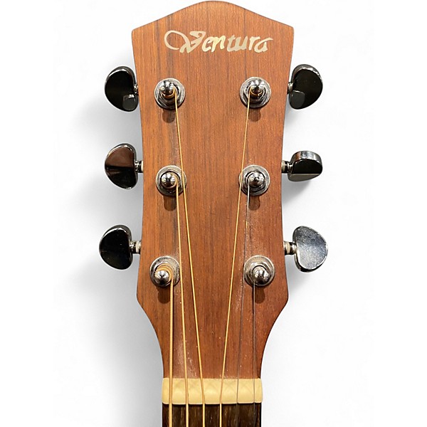 Used Ventura V53NAT Natural Acoustic Electric Guitar