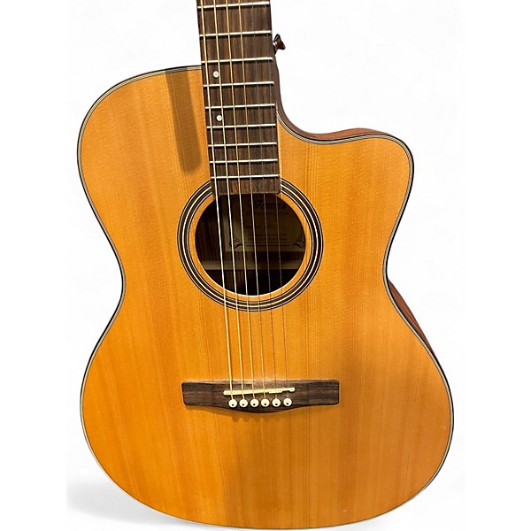 Used Ventura V53NAT Natural Acoustic Electric Guitar