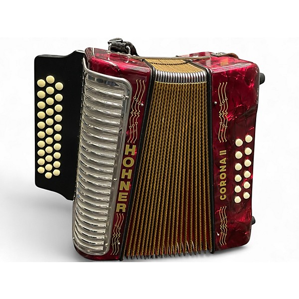 Used Hohner 3500 Corona II FBBEB Accordion