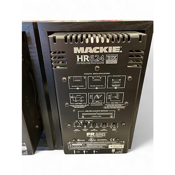 Used Mackie HR624 Pair Powered Monitor