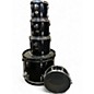 Used TAMA 5 Piece SWINGSTAR Black Drum Kit thumbnail