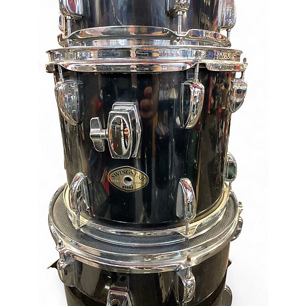 Used TAMA 5 Piece SWINGSTAR Black Drum Kit