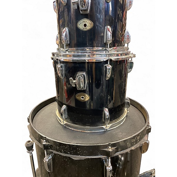Used TAMA 5 Piece SWINGSTAR Black Drum Kit