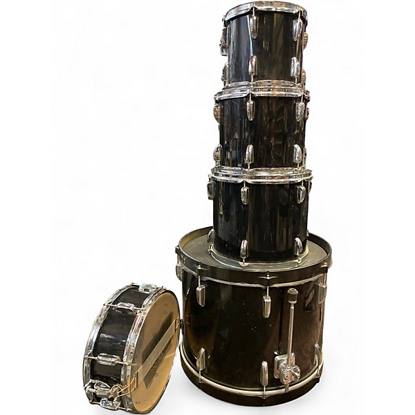 Used TAMA 5 Piece SWINGSTAR Black Drum Kit