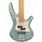 Used Ibanez SRMD200 BLUE GREEN SPARKLE Electric Bass Guitar