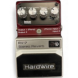 Used DigiTech Hardwire Series RV7 Reverb Effect Pedal