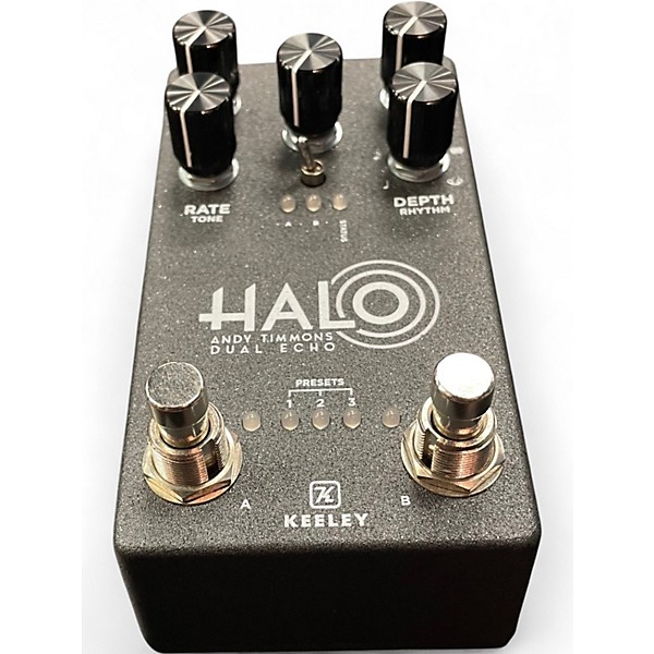 Used Keeley HALO ANDY TIMMONS DUAL ECHO Effect Pedal