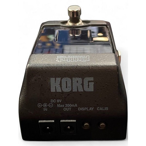 Used KORG PB01 Pitchblack Chromatic Tuner Pedal