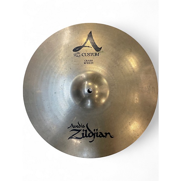 Used Zildjian 16in A CUSTOM Cymbal