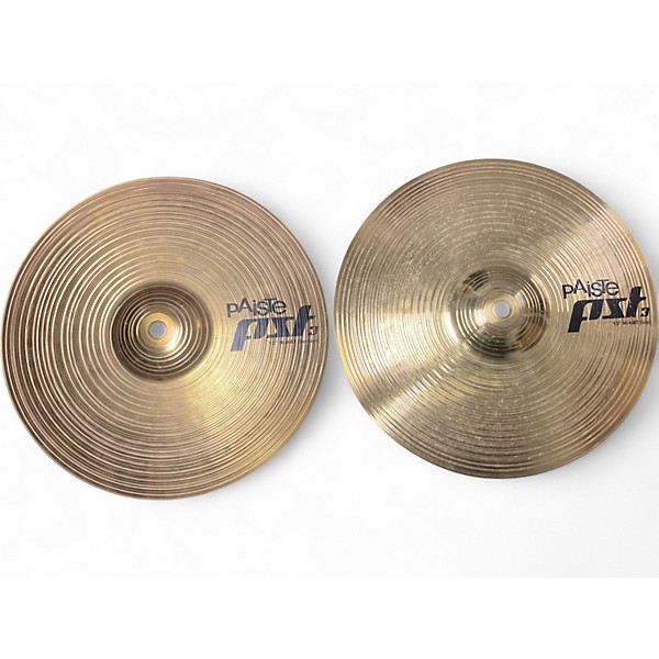 Used Paiste 13in PST3 Hi Hat Pair Cymbal