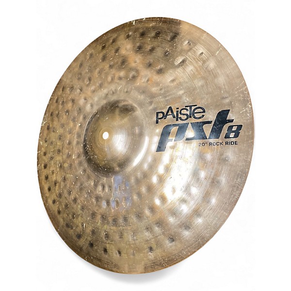 Used Paiste 20in PST8 Rock Ride Cymbal