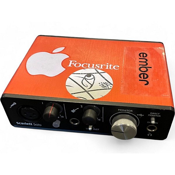 Used Focusrite Scarlett Solo Gen 3 Audio Interface