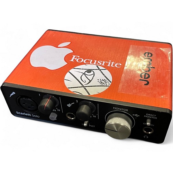 Used Focusrite Scarlett Solo Gen 3 Audio Interface