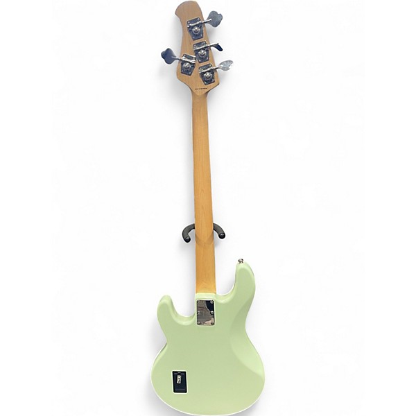 Used Sterling by Music Man Stingray Mint Green Electric Bass Guitar