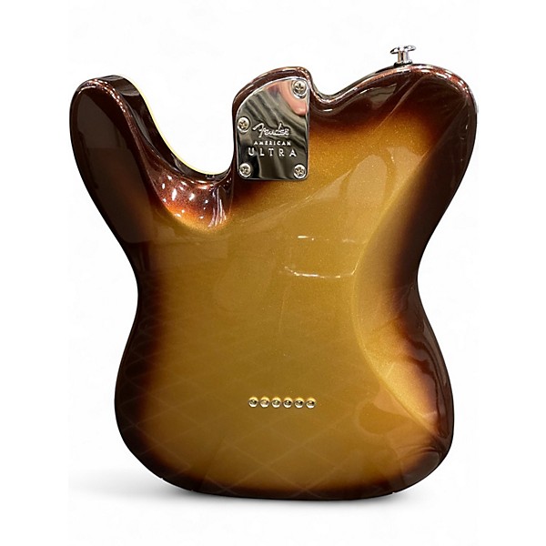 Used Fender American Ultra Telecaster Copper Burst Solid Body Electric Guitar
