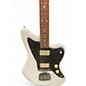 Used Fender Blacktop Jazzmaster HH Polar White Solid Body Electric Guitar