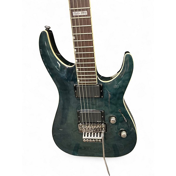 Used ESP LTD MH400 Emerald Green Solid Body Electric Guitar