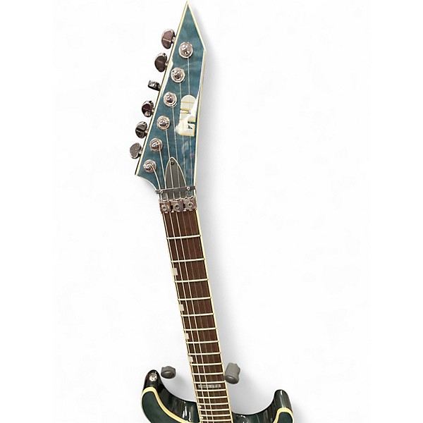 Used ESP LTD MH400 Emerald Green Solid Body Electric Guitar