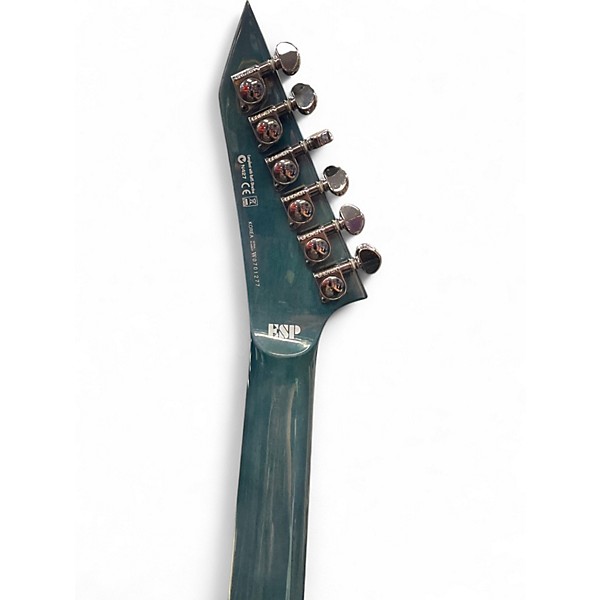 Used ESP LTD MH400 Emerald Green Solid Body Electric Guitar