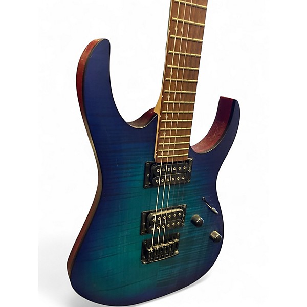 Used Ibanez RG6003FM Blue Burst Solid Body Electric Guitar