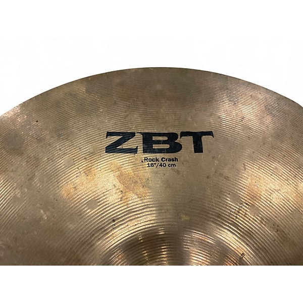 Used Zildjian 16in ZBT Rock Crash Cymbal