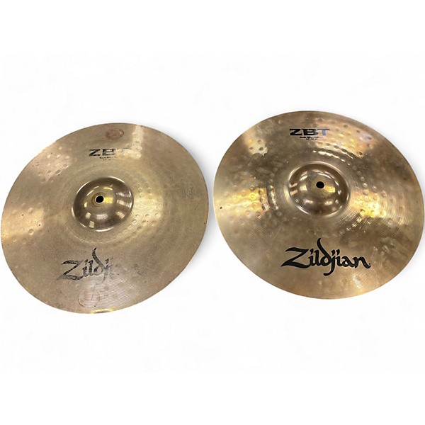 Used Zildjian 14in ZBT Rock Hi Hat Pair Cymbal