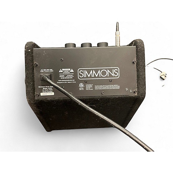 Used Simmons DA25 Drum Amplifier
