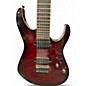 Used Schecter Guitar Research Banshee Crimson Burst Solid Body Electric Guitar