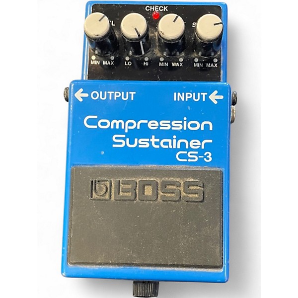 Used BOSS CS3 Compressor Sustainer Effect Pedal