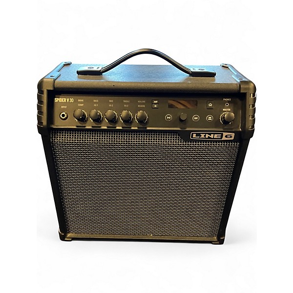 Used Line 6 spider v 30 Guitar Combo Amp