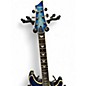 Used Schecter Guitar Research Omen Extreme 6 Ocean Blue Burst Solid Body Electric Guitar