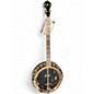 Vintage 1980 Stelling Gold Cross Natural Banjo thumbnail